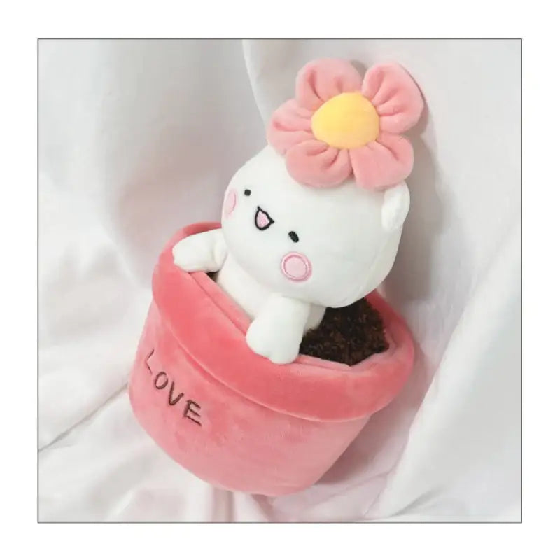 Ggongdal x Artrank - Healing Bear Flowerpot Doll - ARTRANK - Dolls - Harumio