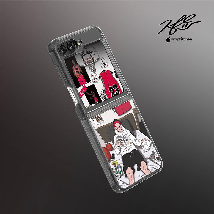 Artist Collection Suit Case for Galaxy Z Flip5