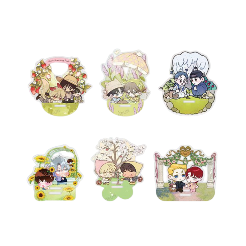 Mofun Collaboration Studio - Mini Flower Bed Acrylic Stand – Harumio