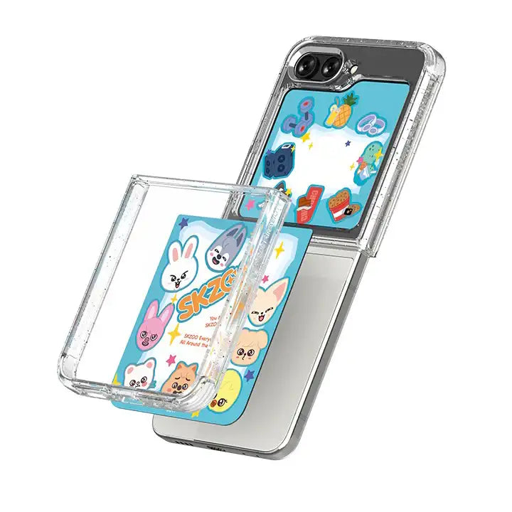 SLBS - SKZOO Flip Suit Card Set (Galaxy Z Flip5) - SLBS - Home & Living, Accessories - Harumio