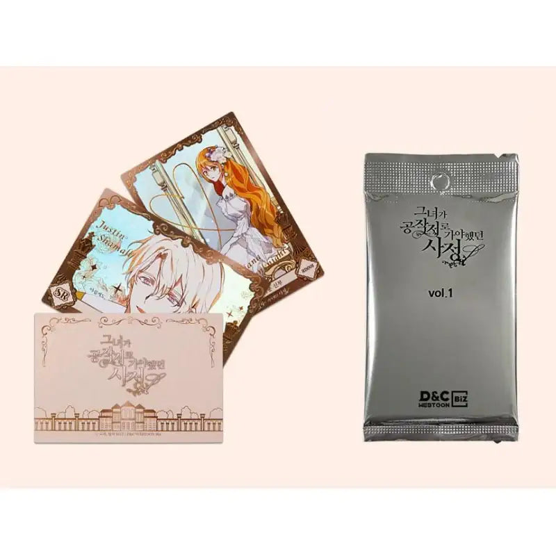 The Reason Why Raeliana Ended Up at the Duke's Mansion - Collectible Card Vol.1 - D&C WEBTOON Biz - Cards - Harumio
