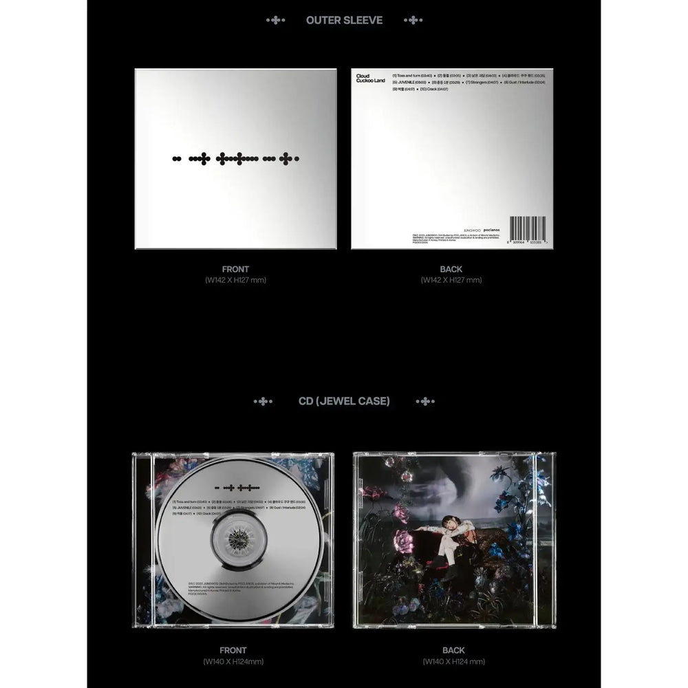 Jungwoo - Cloud Cuckoo Land ( 클라우드 쿠쿠 랜드) : 2nd Album - POCLANOS - Album - Harumio