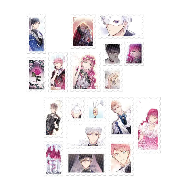 Villains Are Destined to Die - Stamp Sticker Set - Toon!que - Stickers - Harumio