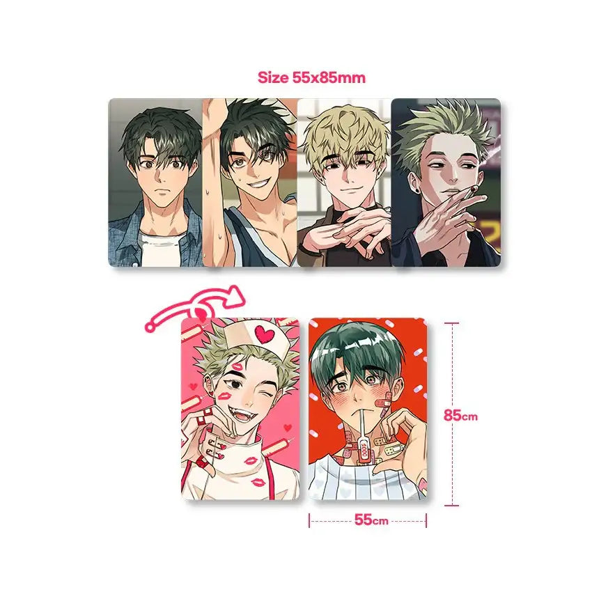 Do You Believe Humans Are Born Evil? - Vocal Music Pharmacy Set - Mr. Blue - Photo Card - Harumio