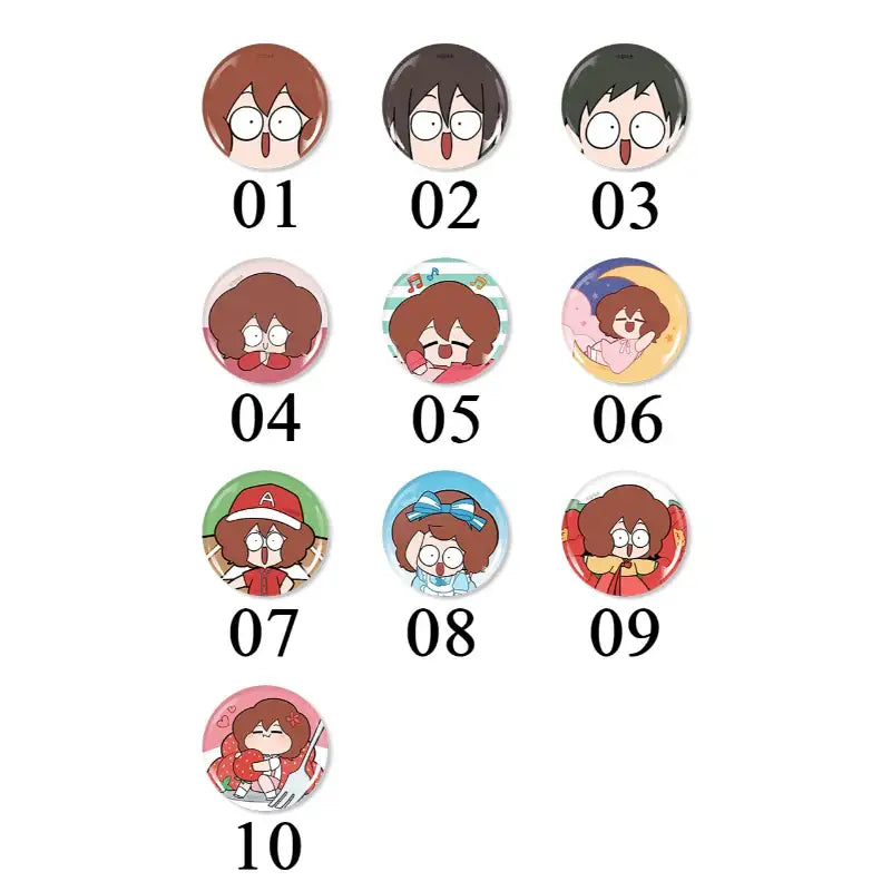 If You Put Up With What You Like, You Will Get Sick! - Pin Button - Webtoon Shop - Badges - Harumio