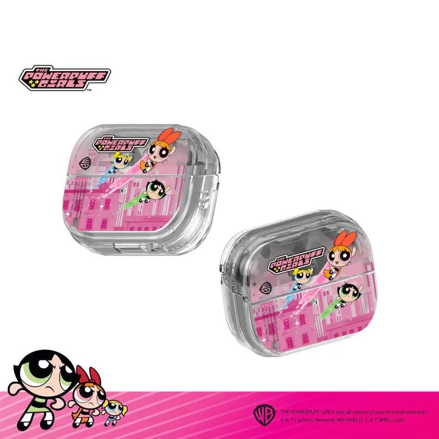 SLBS - Powerpuff Girls Pink Clear Cover (Galaxy Buds3 Pro) - SLBS - Buds Case - Harumio