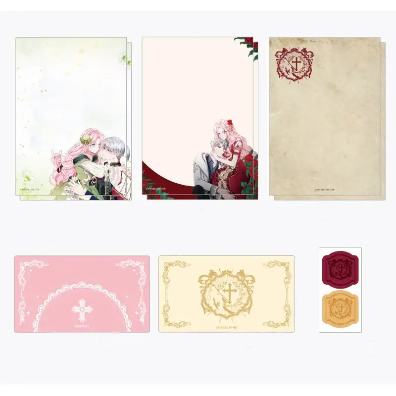 Seduce the Villain's Father - Stationery Set - Soone Content - Stationery - Harumio