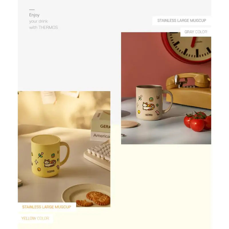 Thermos x Zero Per Zero - Cold Insulating Reversing Mug - Thermos - Tableware - Harumio