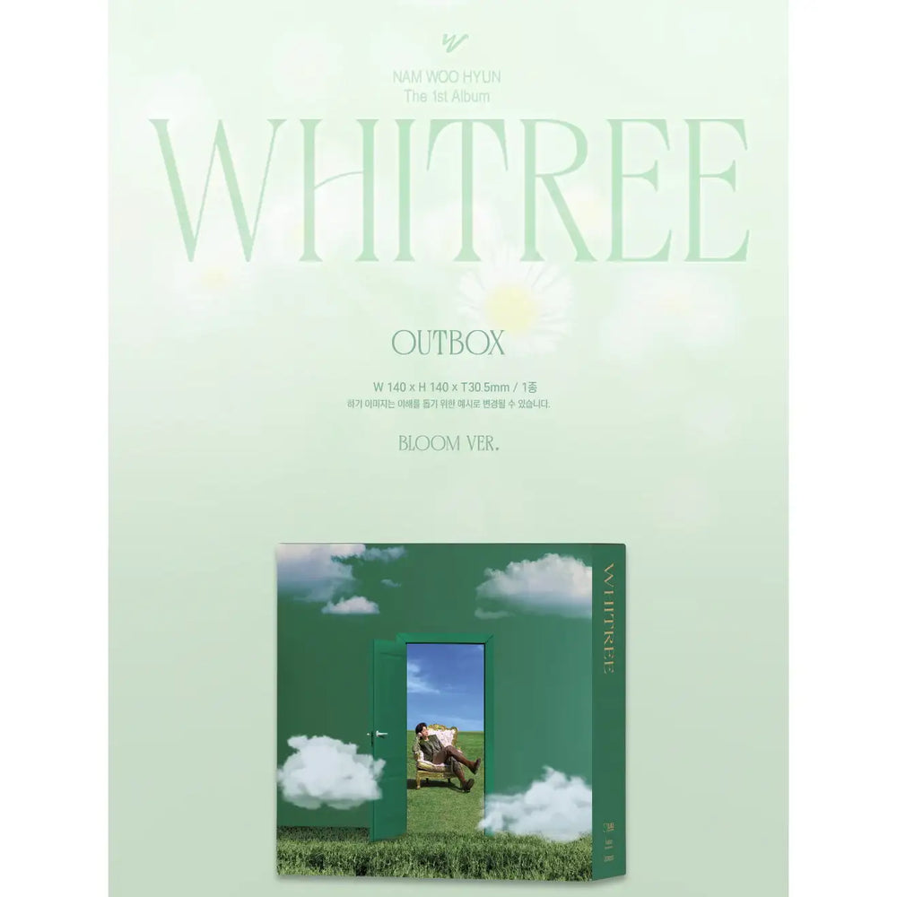 Nam Woo Hyun - WHITREE : 1st Full Album (Bloom Version) - Kakao Entertainment / Blade Entertainment Co., Ltd. - Album - Harumio