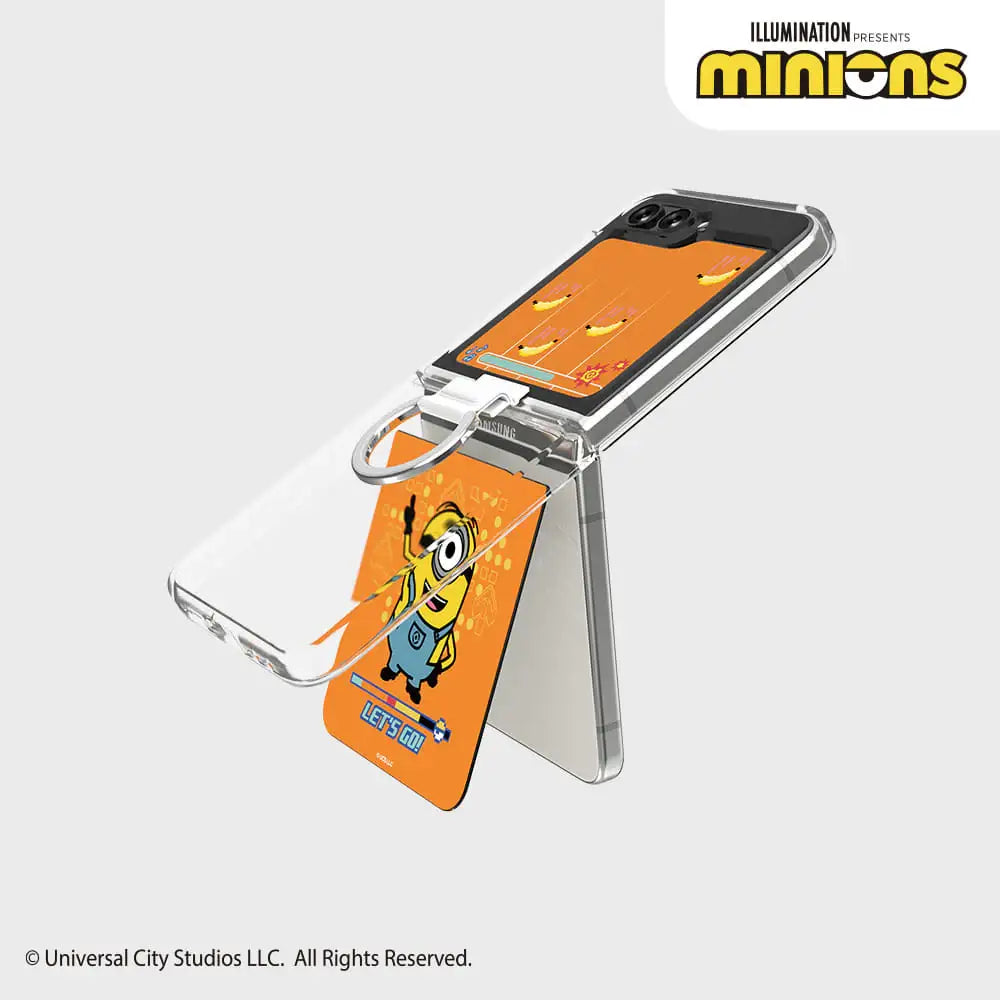 SLBS - Minions Game Rhythm Ring Suit Case (Galaxy Z Flip5) - SLBS - Home & Living, Accessories - Harumio