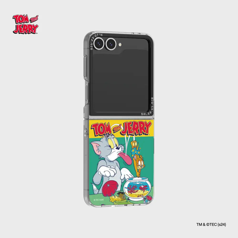 SLBS - Tom & Jerry Impression Case (Galaxy Z Flip6) - SLBS - Phone Case - Harumio SLBS - Tom & Jerry Impression Case (Galaxy Z Flip6) - SLBS - Phone Case - Harumio
