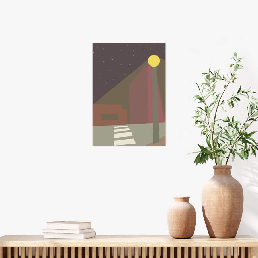 Eun Dam Bi - Night Time Cross Walk A3 Poster - Marpple Shop - Poster - Harumio Eun Dam Bi - Night Time Cross Walk A3 Poster - Marpple Shop - Poster - Harumio