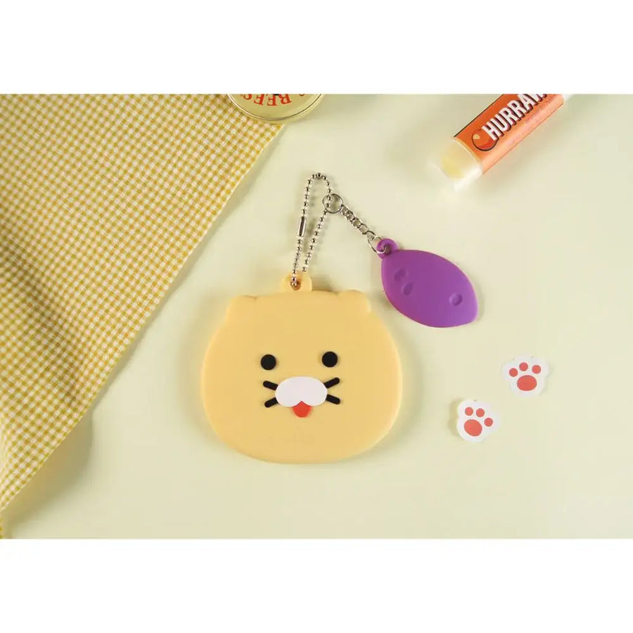 Kakao Friends - Choonsik Beauty Hand Mirror Keyring - Kakao Friends - Accessories - Harumio