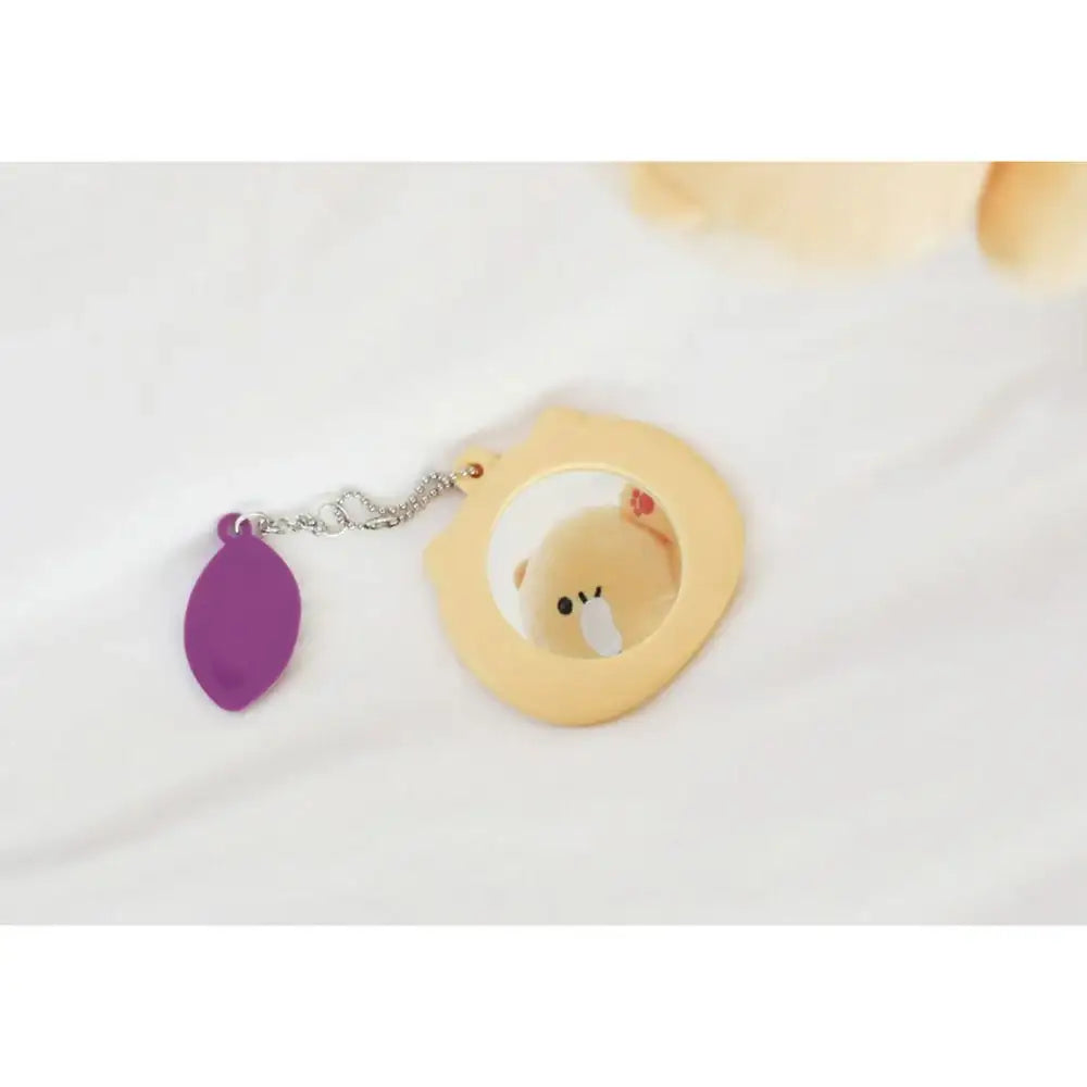 Kakao Friends - Choonsik Beauty Hand Mirror Keyring - Kakao Friends - Accessories - Harumio
