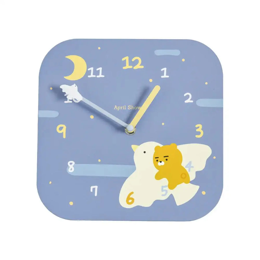 Kakao Friends - Ryan Night Sky Silent Wall Clock - Kakao Friends - Accessories - Harumio