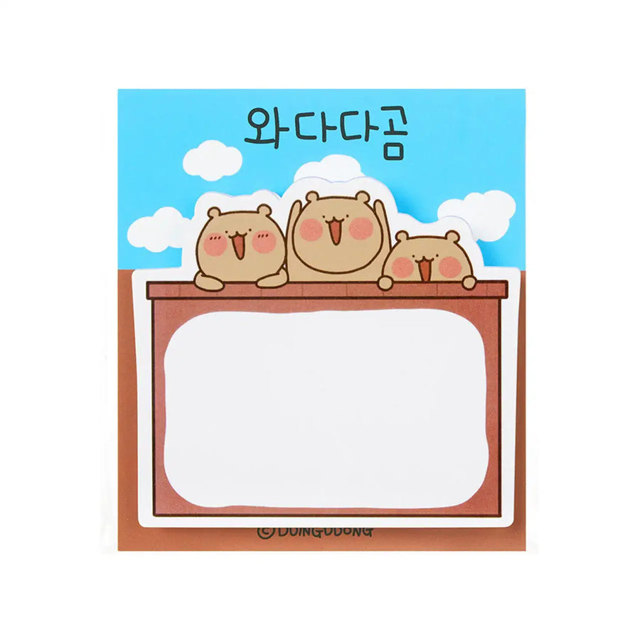 Kakao Friends - Wadada Bear Sticky Note - Kakao Friends - Home & Living, Accessories - Harumio