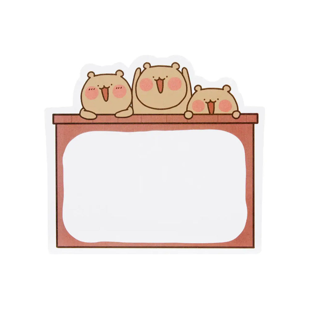 Kakao Friends - Wadada Bear Sticky Note - Kakao Friends - Home & Living, Accessories - Harumio