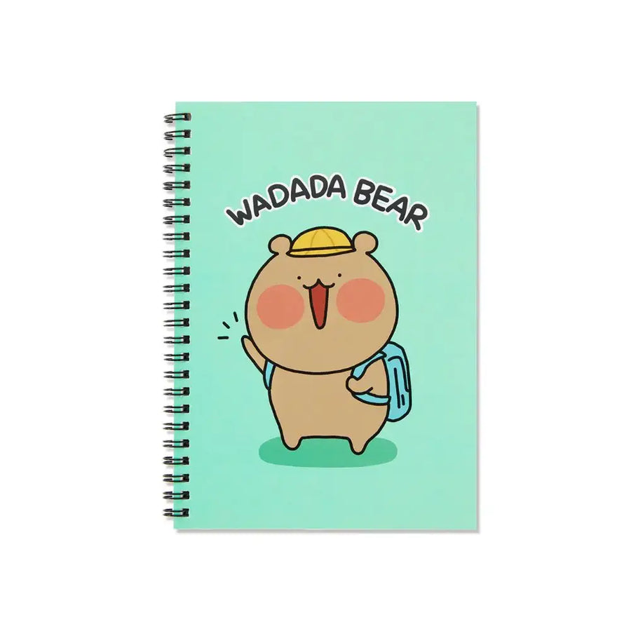 Kakao Friends - Wadada Bear Spring Notebook - Kakao Friends - Home & Living, Accessories - Harumio