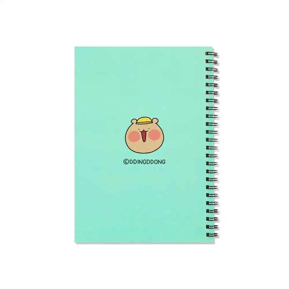Kakao Friends - Wadada Bear Spring Notebook - Kakao Friends - Home & Living, Accessories - Harumio