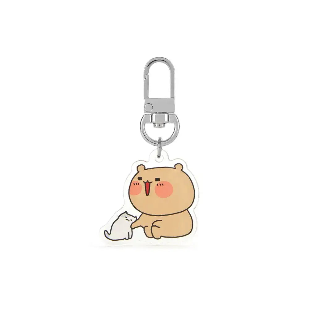 Kakao Friends - Wadada Bear Mini Keyring - Kakao Friends - Home & Living, Accessories - Harumio