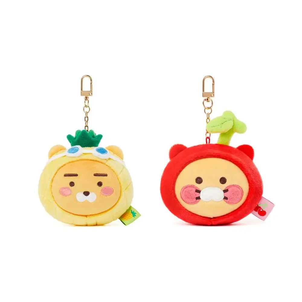 Kakao Friends - Swimming Soda City Face Keyring - Kakao Friends - Accessories - Harumio