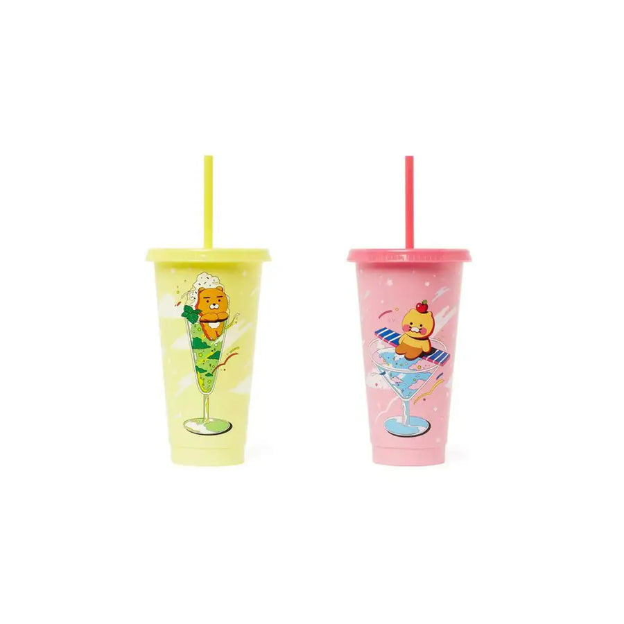 Kakao Friends - Swimming Soda City Color Change Cold Cup - Kakao Friends - Home & Living, Accessories - Harumio