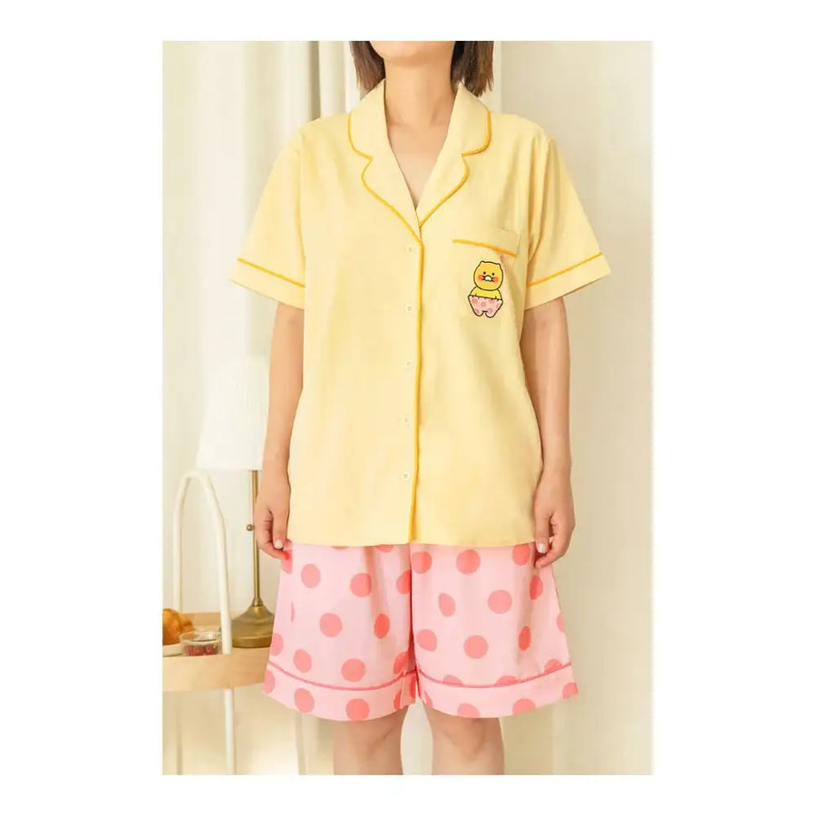 Kakao Friends - Choonsik Short Sleeve Pajama Set - Kakao Friends - Home & Living, Accessories - Harumio