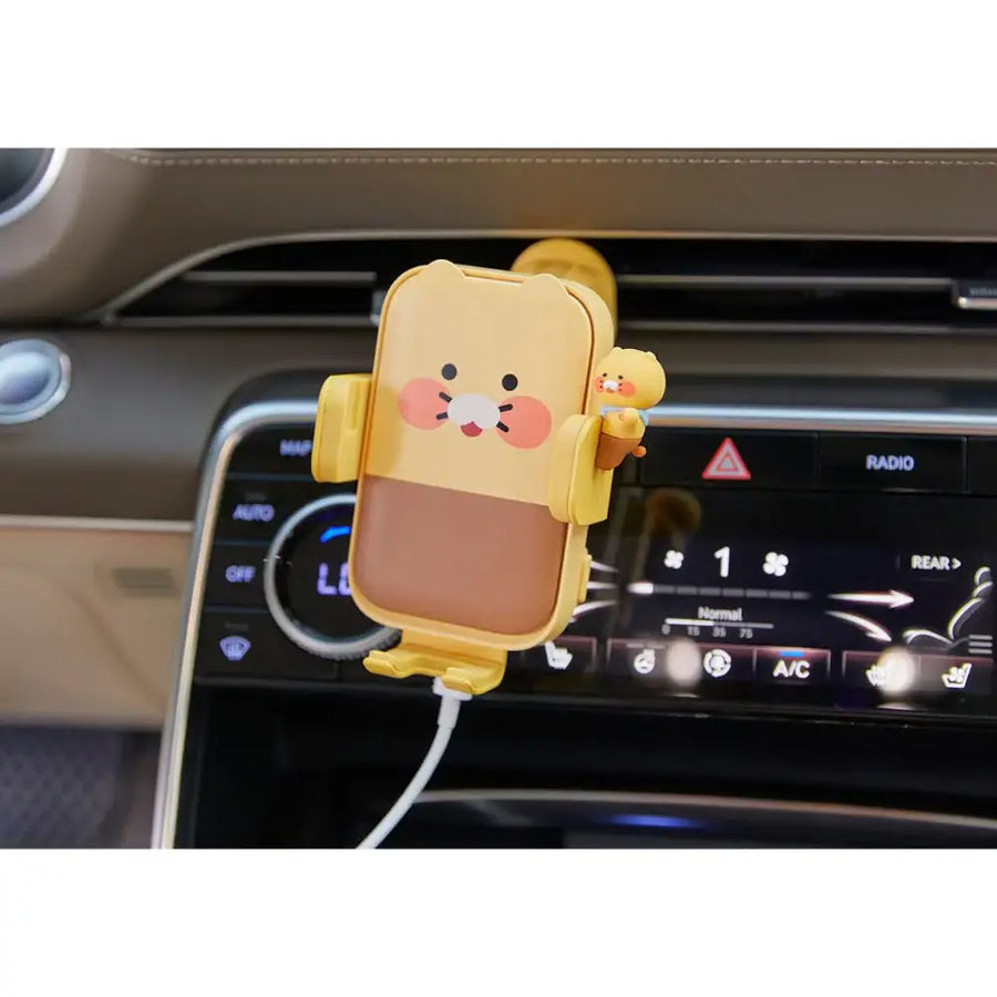 Netflix DP x Kakao Friends - Choonsik Auto Wireless Vehicle Charging Cradle - Netflix DP x Kakao Friends - Home & Living, Accessories - Harumio