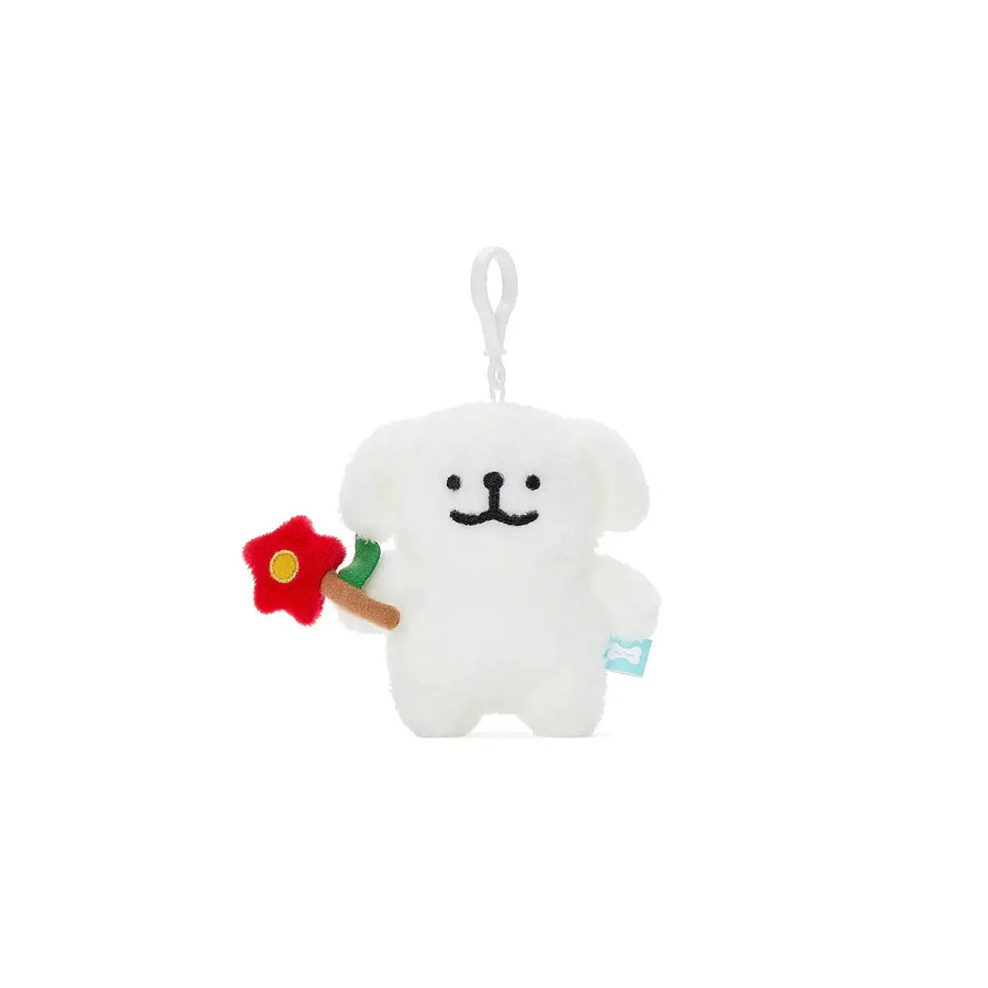 Kakao Friends - Maltese Flower Figure Doll Keyring - Kakao Friends - Keyring - Harumio