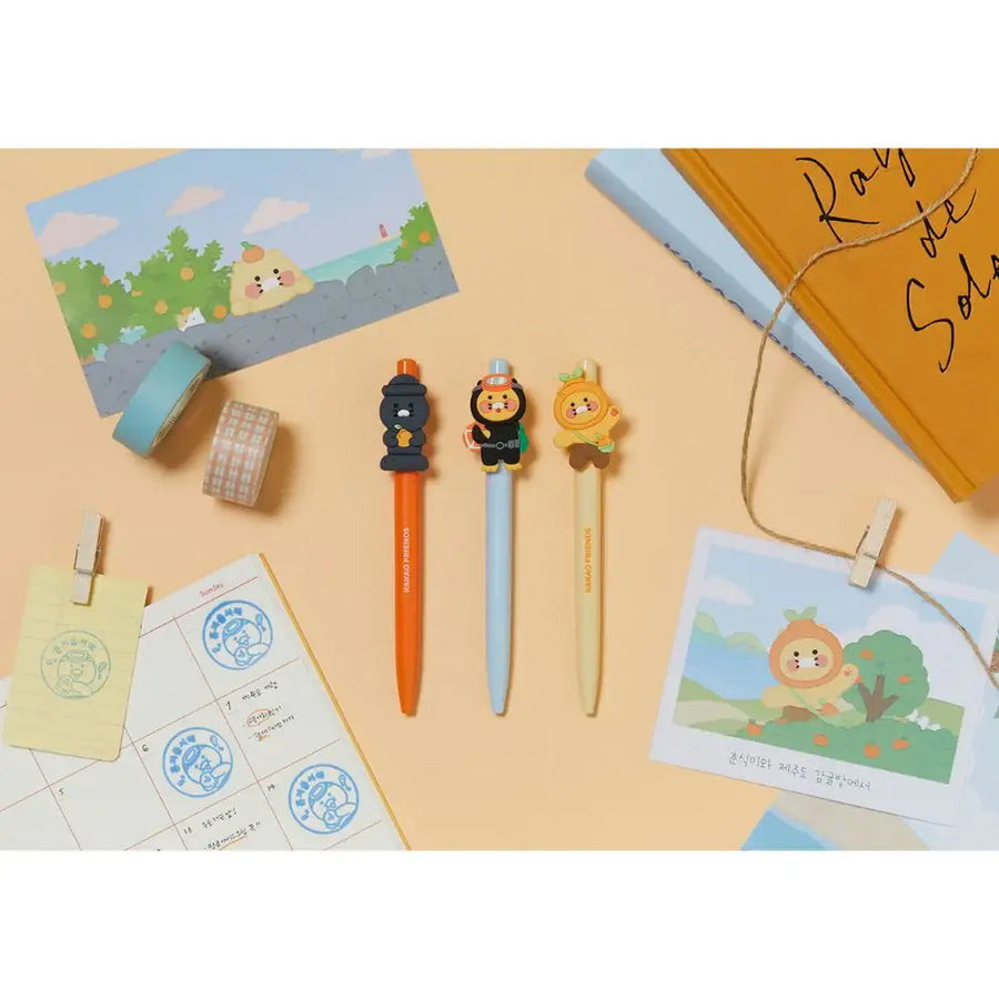 Kakao Friends - Friends in Jeju Choonsik Gel Pen Set - Kakao Friends - Home & Living, Accessories - Harumio