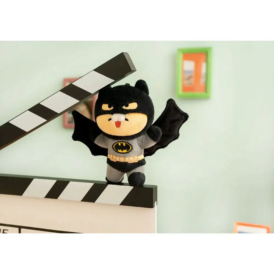 DC x Kakao Friends - Choonsik Batman Plush Keyring - DC x Kakao Friends - Plush - Harumio