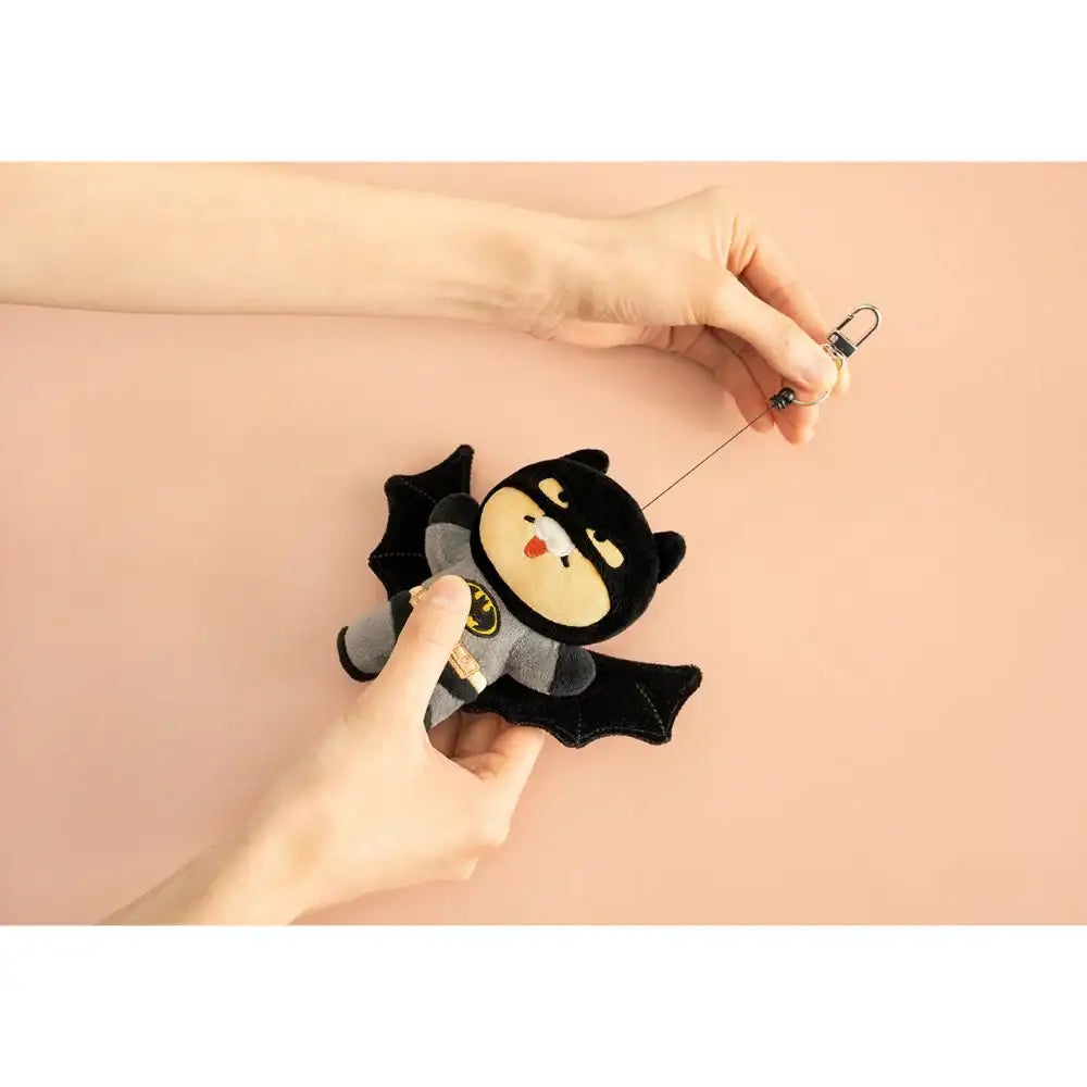 DC x Kakao Friends - Choonsik Batman Plush Keyring - DC x Kakao Friends - Plush - Harumio