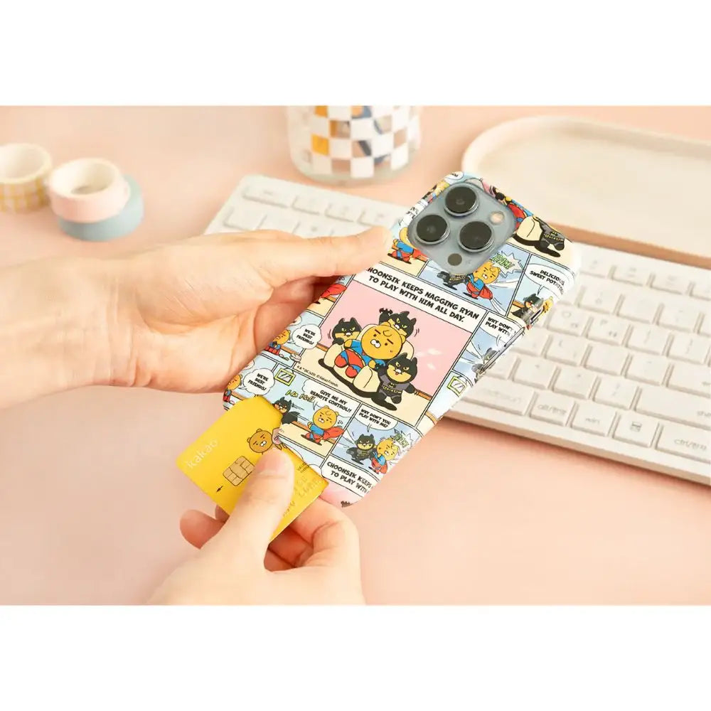 DC x Kakao Friends - Ryan & Choonsik Phone Case - DC x Kakao Friends - Home & Living, Accessories - Harumio