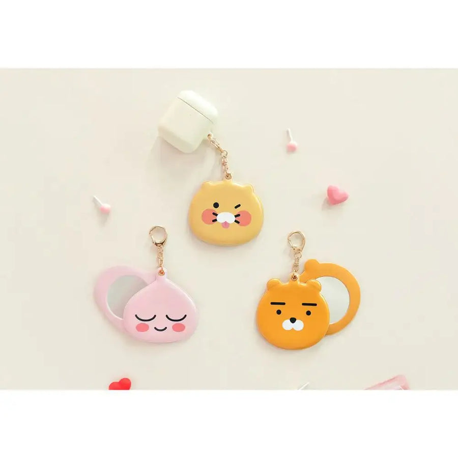 Kakao Friends - Face Mirror Keyring - Kakao Friends - Accessories - Harumio