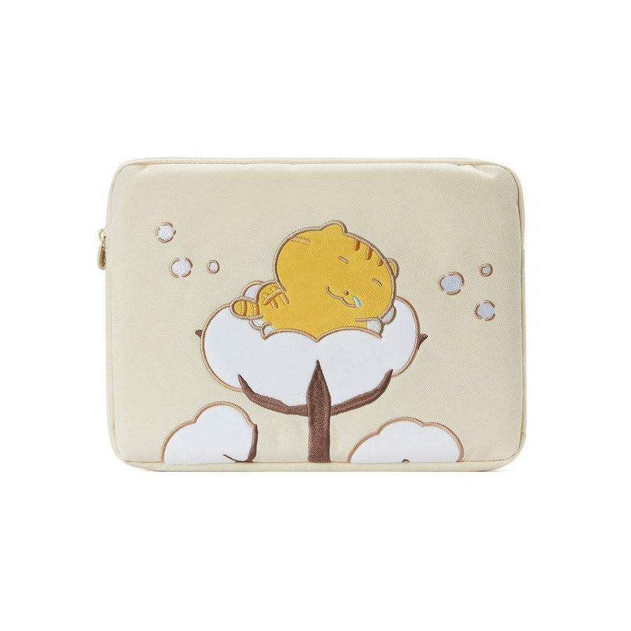 Kakao Friends - Tintin Tinkle Resting Beige iPad Pouch - Kakao Friends - Accessories - Harumio