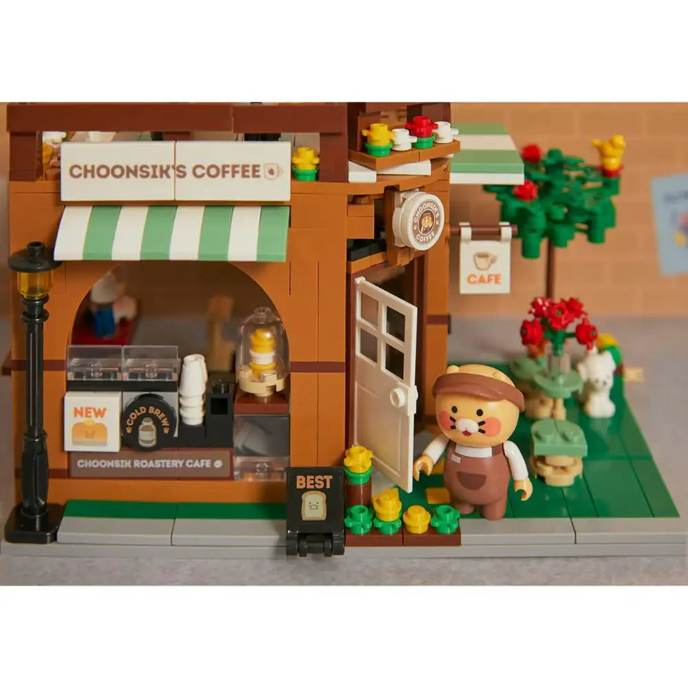 Kakao Friends - Choonsik Cafe Brick Figure - Kakao Friends - Home & Living, Accessories - Harumio