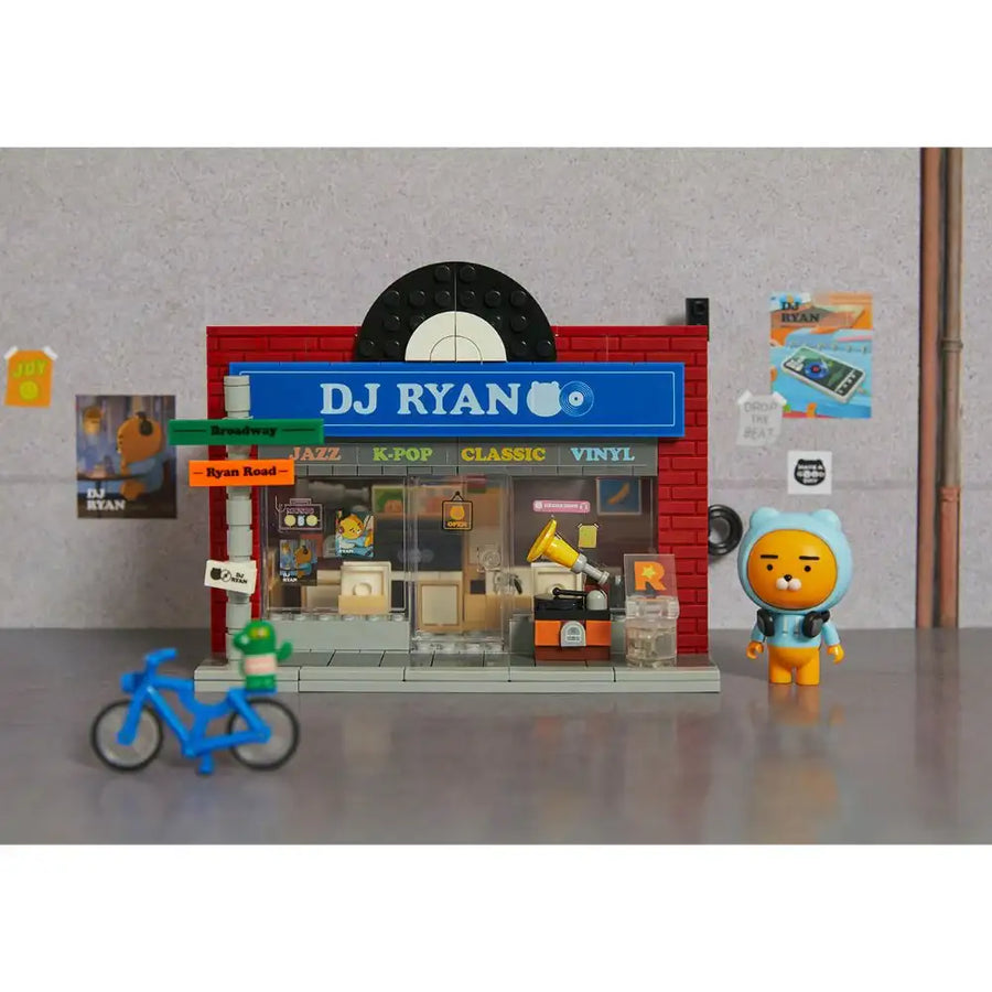 Kakao Friends - Ryan Record Shop Brick Figure - Kakao Friends - Home & Living, Accessories - Harumio