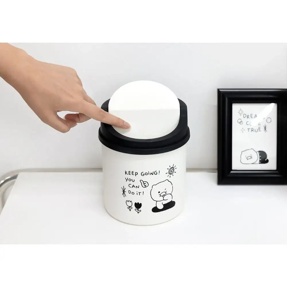 Kakao Friends - Doodle Doodle Ryan & Choonsik Desk Trash Can - Kakao Friends - Home & Living, Accessories - Harumio