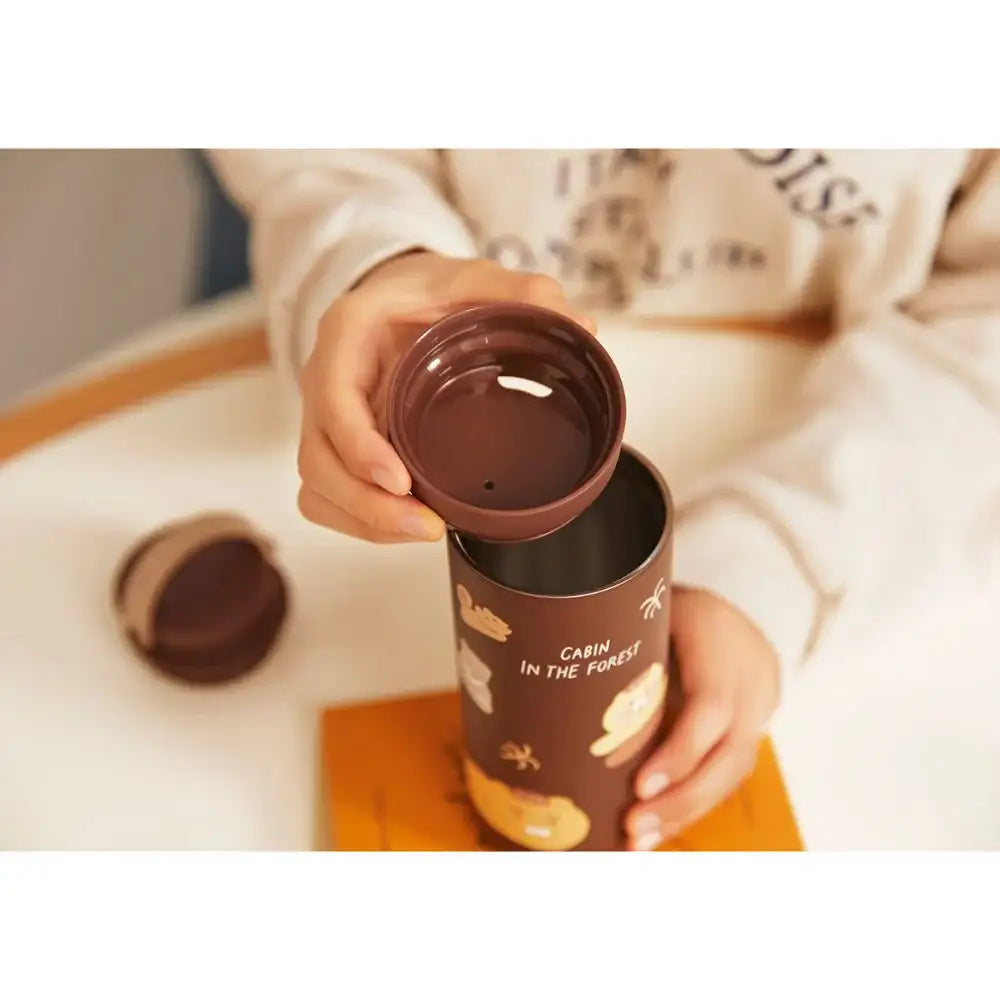 Kakao Friends - Ryan & Choonsik Cabin in the Forest Tumbler - Kakao Friends - Home & Living, Accessories - Harumio
