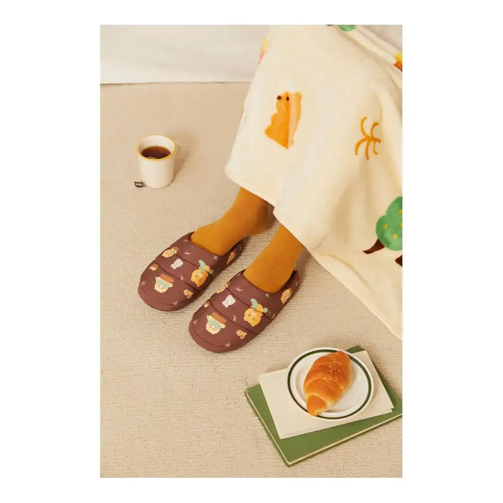 Kakao Friends - Ryan & Choonsik Cabin in the Forest Padded Slippers - Kakao Friends - Home & Living, Accessories - Harumio