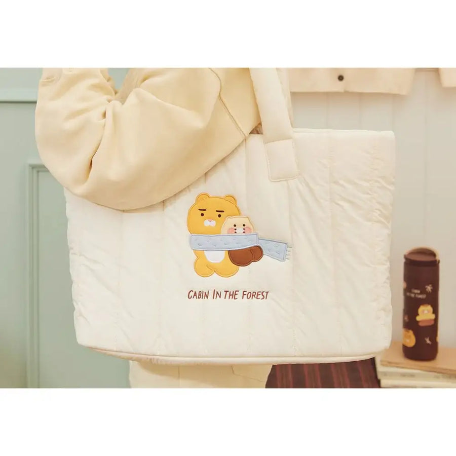 Kakao Friends - Ryan & Choonsik Cabin in the Forest Weekend Travel Bag - Kakao Friends - Home & Living, Accessories - Harumio