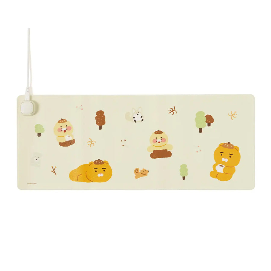 Kakao Friends - Cabin in the Forest Ryan & Choonsik Heating Mousepad - Kakao Friends - Home & Living, Accessories - Harumio