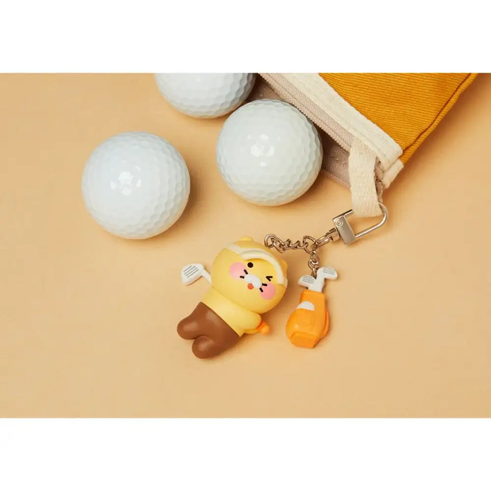 Kakao Friends - Choonsik Golf Figure Keyring - Kakao Friends - Accessories - Harumio