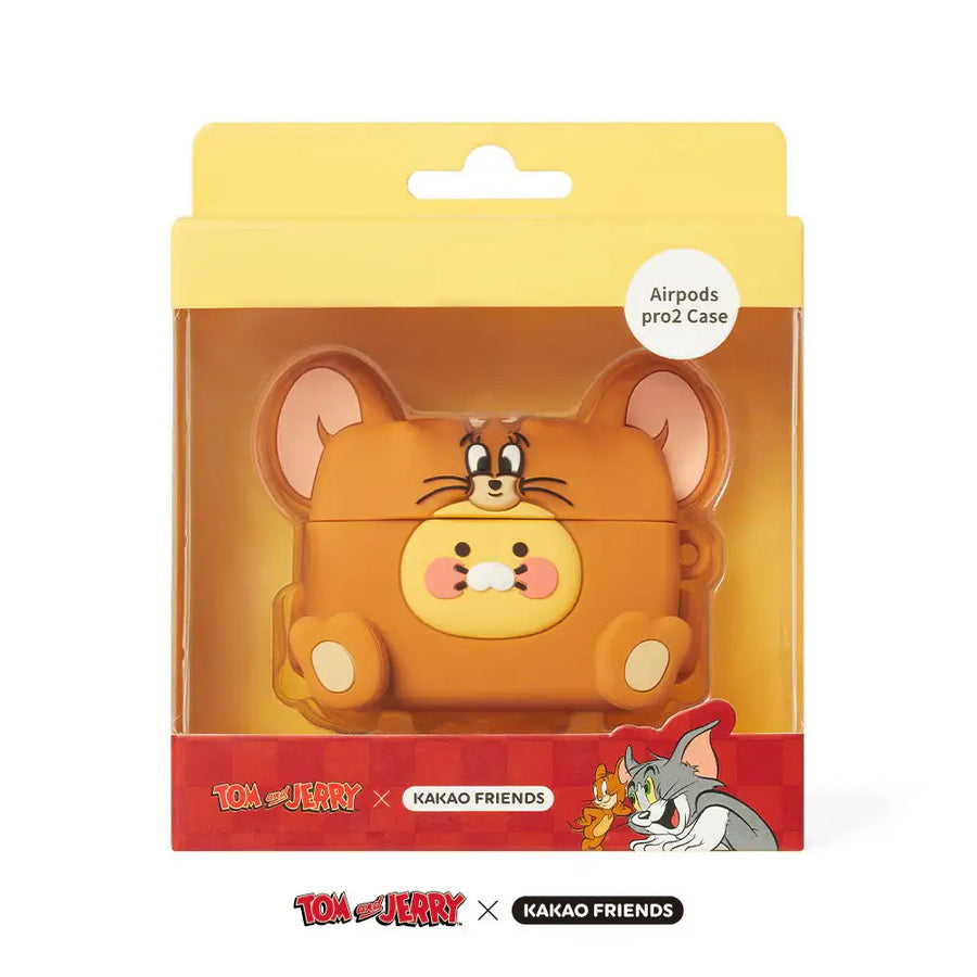 Tom & Jerry x Kakao Friends - Jerry & Choonsik Airpods Pro 2 Case - Tom & Jerry x Kakao Friends - Home & Living, Accessories - Harumio