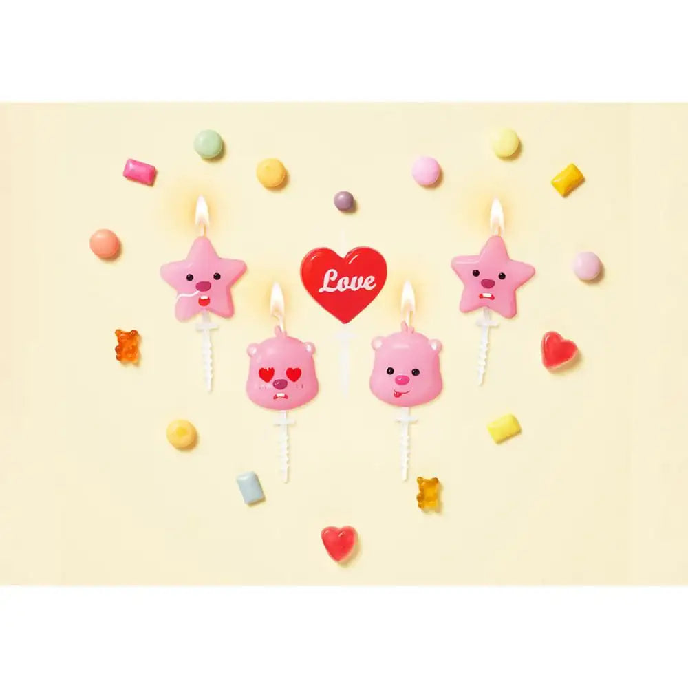 Kakao Friends x Zanmang Loopy - Party Candles - Kakao Friends x Zanmang Loopy - Home & Living, Accessories - Harumio