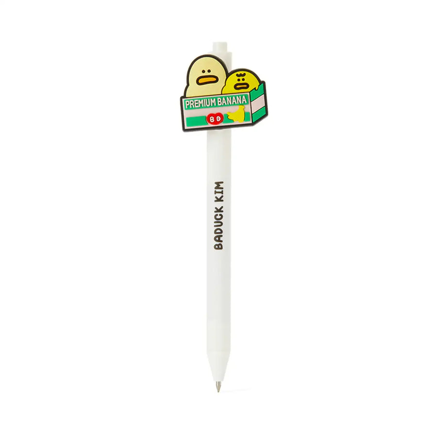 Kakao Friends - Kim Baduck Banana Gel Pen - Kakao Friends - Home & Living, Accessories - Harumio