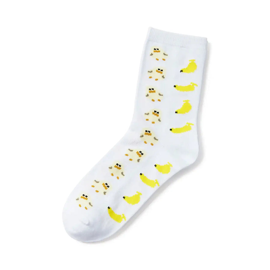 Kakao Friends - Baduck Banana Socks - Kakao Friends - Home & Living, Accessories - Harumio