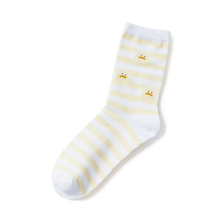 Kakao Friends - Kim Baduck Stripe Socks - Kakao Friends - Home & Living, Accessories - Harumio