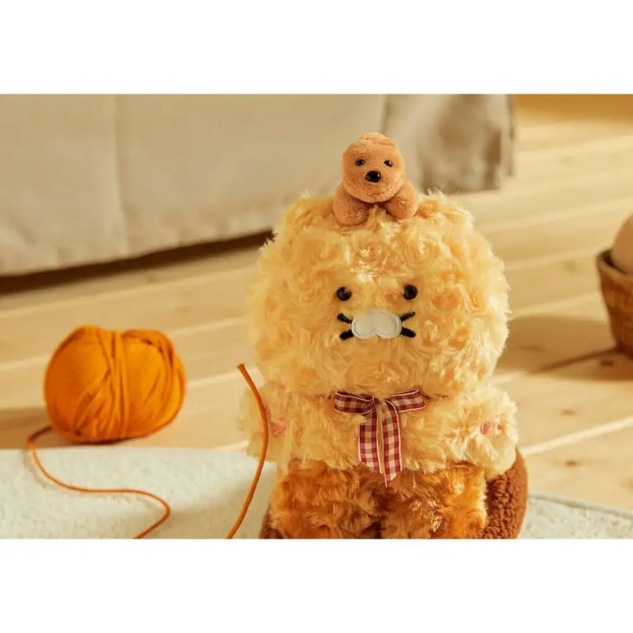 Kakao Friends - Cabin in the Forest Choonsik Flat Fur Plush Doll - Kakao Friends - Home & Living, Accessories - Harumio