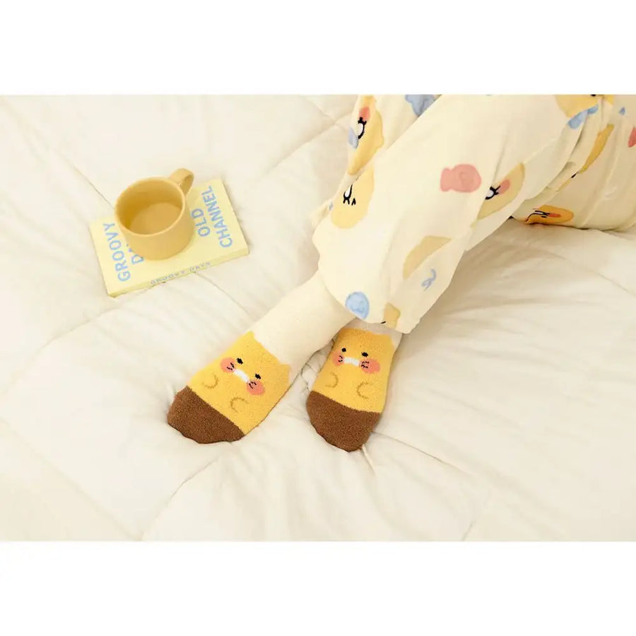 Kakao Friends - Cozy Choonsik Soft Socks - Kakao Friends - Home & Living, Accessories - Harumio